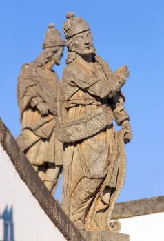 Sanctuary of Bom Jesus de Matosinhos, statue of the prophet Ezekiel