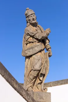 Sanctuary of Bom Jesus de Matosinhos, statue of the prophet Ezekiel