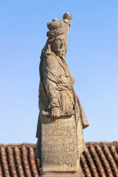 Sanctuary of Bom Jesus de Matosinhos, statue of the prophet Habakkuk