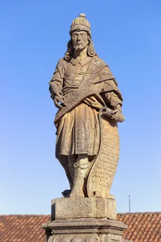Sanctuary of Bom Jesus de Matosinhos, statue of the prophet Hosea