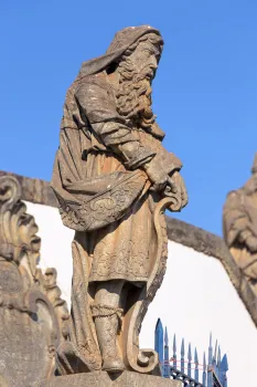 Sanctuary of Bom Jesus de Matosinhos, statue of the prophet Isaiah