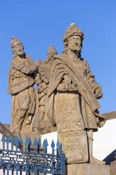 Sanctuary of Bom Jesus de Matosinhos, statue of the prophet Jeremiah