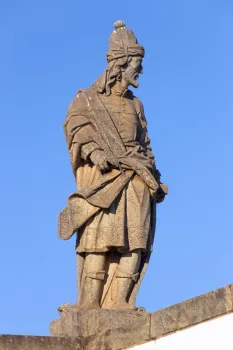 Sanctuary of Bom Jesus de Matosinhos, statue of the prophet Joel