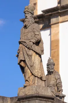 Sanctuary of Bom Jesus de Matosinhos, statue of the prophet Nahum