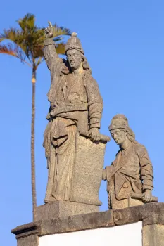 Sanctuary of Bom Jesus de Matosinhos, statue of the prophet Obadiah