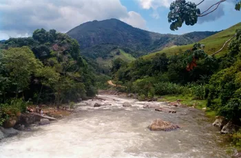 Rio Macaé near Lumiar