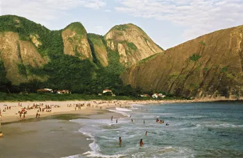 Itacoatiara Beach, view from the west