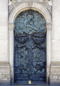 Candelaria Church, main door