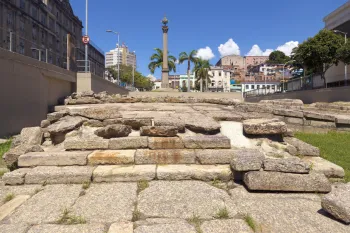 Valongo Wharf, remains of the Empress Wharf