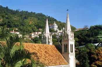 Archdiocesan Shrine of Saint Teresa of Jesus, roof and spires (northeast elevation)