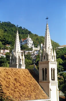Archdiocesan Shrine of Saint Teresa of Jesus, spires (northeast elevation)