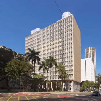Gustavo Capanema Palace, northwest elevation