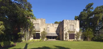 Chácara do Céu, north elevation