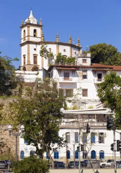 Glória Hill with Church, northwest elevation