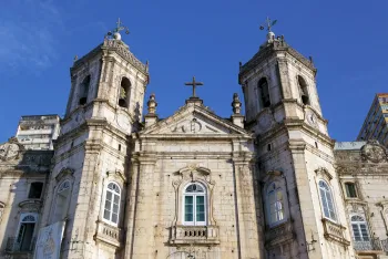 Basilica of the Immaculate Conception, facade detail