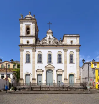 Church of Saint Peter of the Clergymen, main facade (southwest elevation)