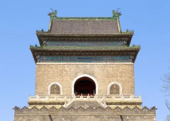 Beijing Bell Tower, upper structure (south elevation)
