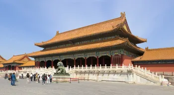 Forbidden City, Gate of Supreme Harmony, southeast elevation