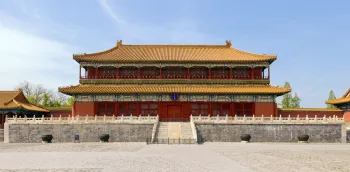 Pavilion of Spreading Righteousness (Hongyi Pavilion), east elevation