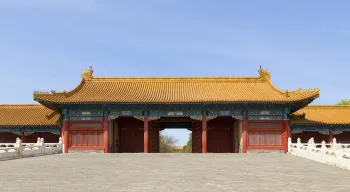 Xihe Gate, east elevation