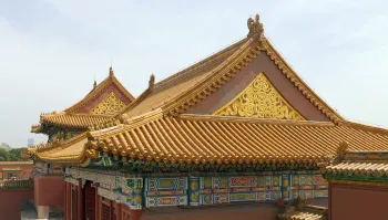 Forbidden City, Right Rear Gate, roof