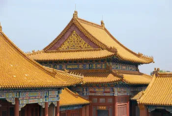 Forbidden City, roof of the fourth inner tower