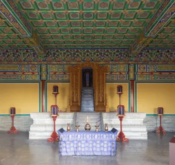 Temple of Heaven, Hall of Imperial Zenith, interior