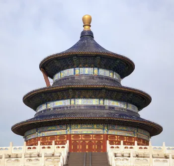 Temple of Heaven, Hall of Prayer for Good Harvests, east elevation