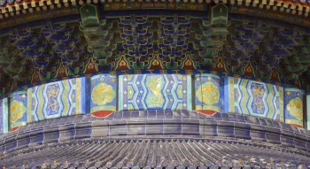 Temple of Heaven, Hall of Prayer for Good Harvests, roof detail