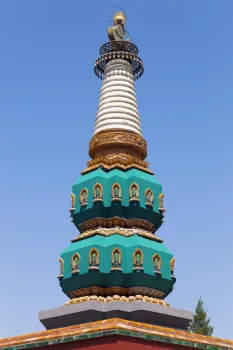 New Summer Palace, Four Great Regions Complex, top of the stupa of the east region