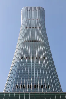 China Zun (CITIC Tower), facade detail (south elevation)