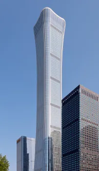 China Zun (CITIC Tower), northwest elevation