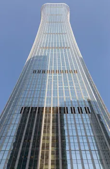 China Zun (CITIC Tower), west elevation