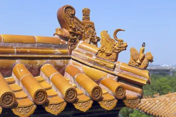 New Summer Palace, Four Great Regions Complex, ridge beasts of the outer wall