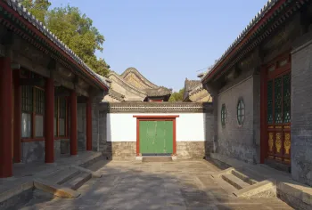 New Summer Palace, outbuildings next to the Listening to Orioles Pavilion