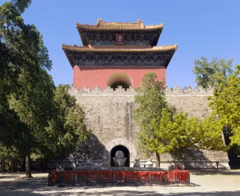 Ming Changling Mausoleum, Ming Tower, south elevation