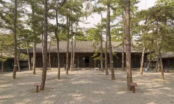 Chengde Mountain Resort, Hall of Frugality and Placidity (Danbo Jingcheng Hall), south elevation