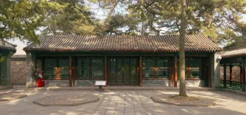 Chengde Mountain Resort, Long-Life Pavilion (Wansui Zhaofang), eastern outbuilding