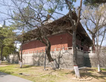 Huayan Temple, Sutra Hall, southeast elevation