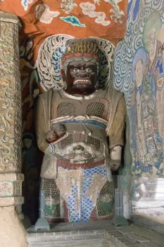 Yungang Grottoes, statue of cave 6