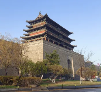 Datong City Walls, Yongtai Gate, northeast elevation