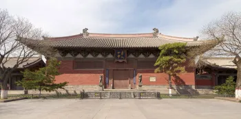 Shanhua Temple, Heavenly Kings Hall, south elevation