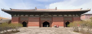 Shanhua Temple, Precious Hall of the Great Hero, south elevation