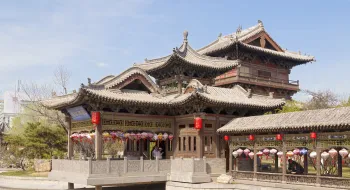 West Garden, Xishang Pavilion, soutwest elevation
