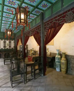 Ancient County Government Office, Inner House (Qinshen Hall), interior