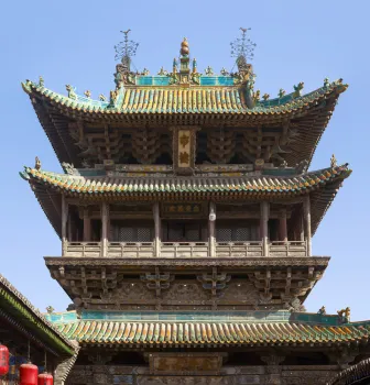 Pingyao City Tower, detail view (south elevation)
