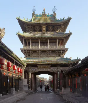 Pingyao City Tower, south elevation