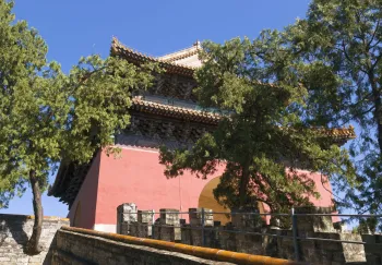 Ming Changling Mausoleum, Ming Tower, northwest elevation