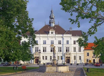 Valtice City Hall, on Freedom Square
