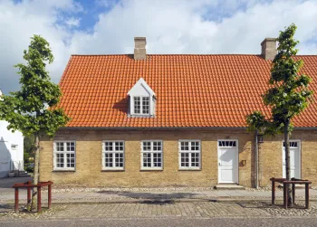 Moravian Brethren’s Boys’ School, House Lindegade № 11, south elevation